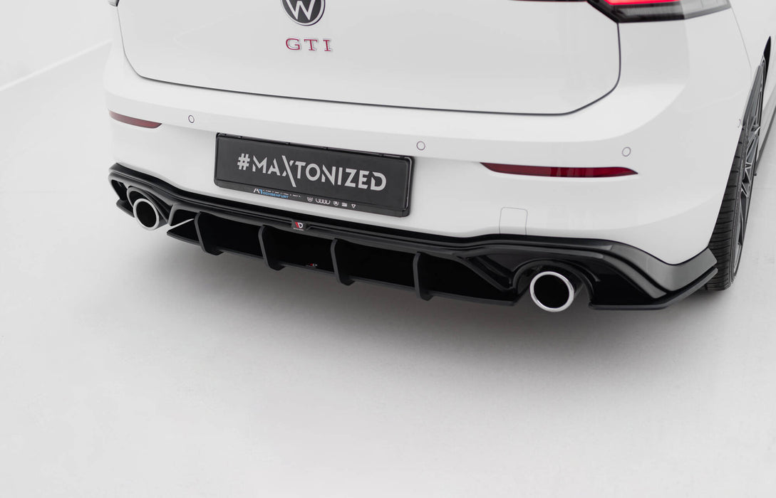 Maxton Design Street Pro Rear Diffuser V.5 Volkswagen Golf GTI Mk8