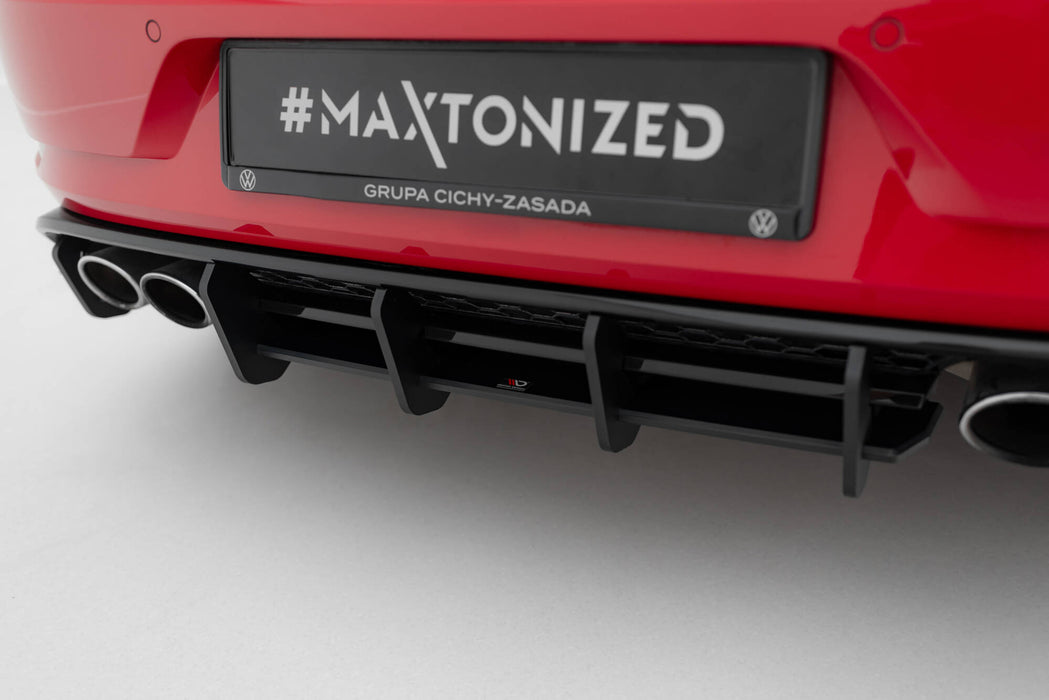 Maxton Design Street Pro Rear Diffuser Volkswagen Golf R Mk7 Facelift