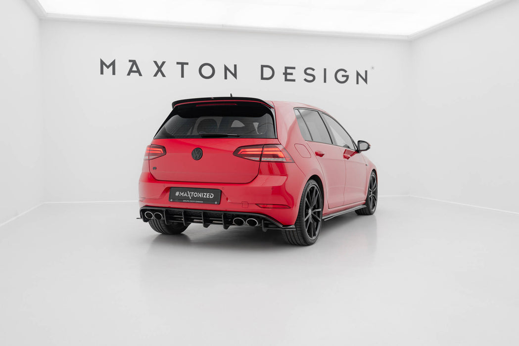 Maxton Design Street Pro Rear Diffuser Volkswagen Golf R Mk7 Facelift
