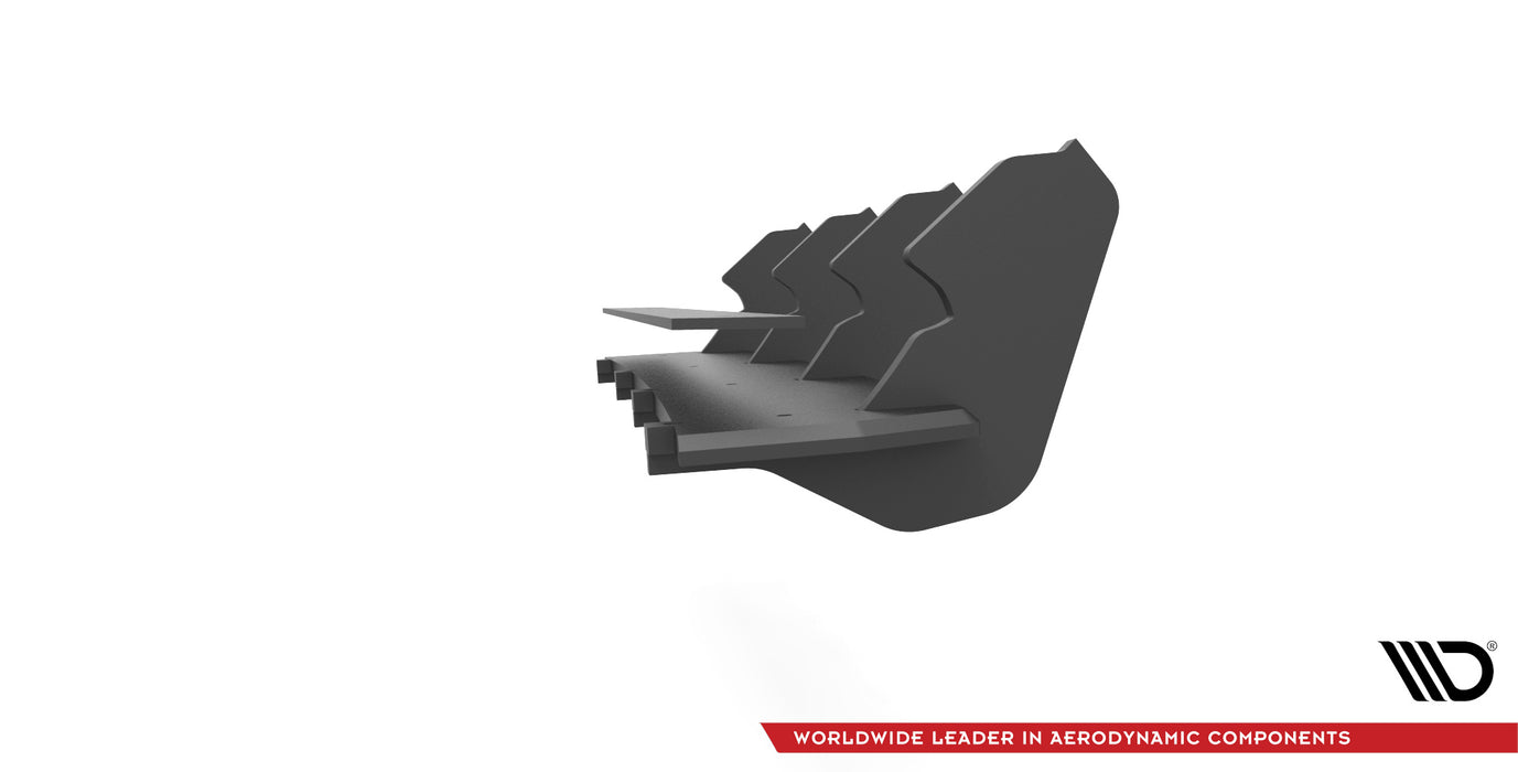 Maxton Design Street Pro Rear Diffuser Volkswagen Golf R Mk7 Facelift