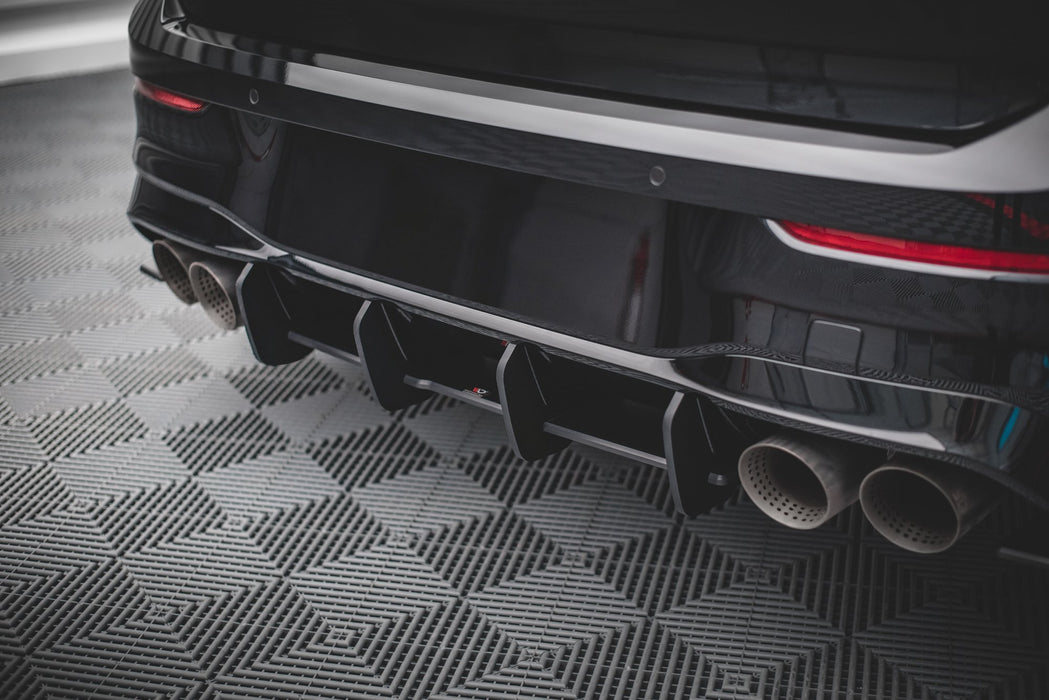 Maxton Design Street Pro Rear Diffuser Volkswagen Golf R Mk8