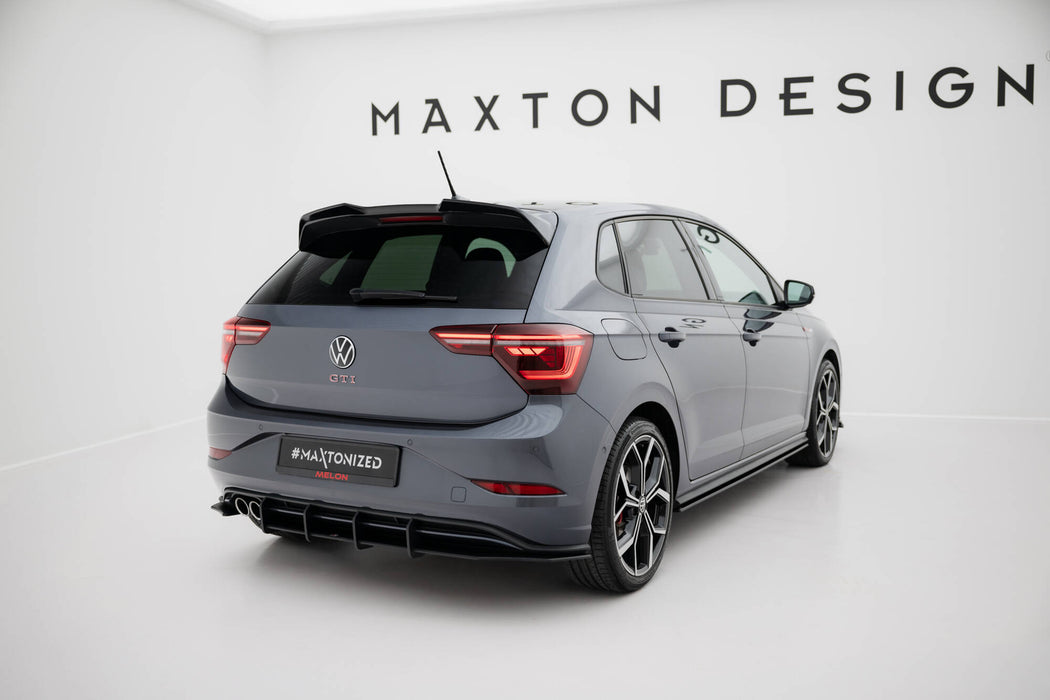 Maxton Design Street Pro Rear Diffuser Volkswagen Polo GTI Mk6 Facelift