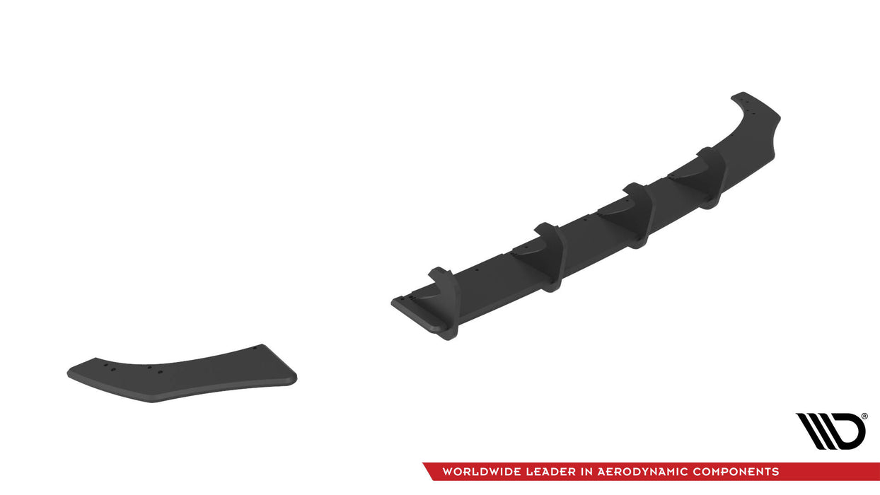 Maxton Design Street Pro Rear Diffuser Volkswagen Polo GTI Mk6 Facelift