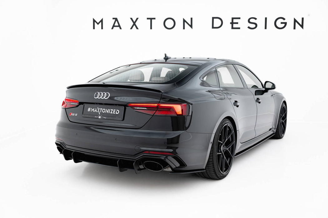 Maxton Design Street Pro Rear Side Splitters  Audi RS5 Sportback F5