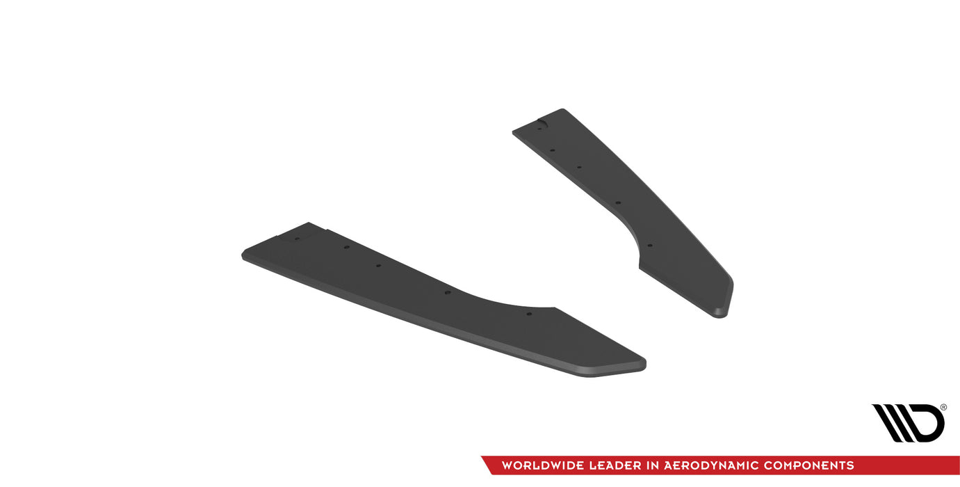 Maxton Design Street Pro Rear Side Splitters Audi RS6 Avant C6