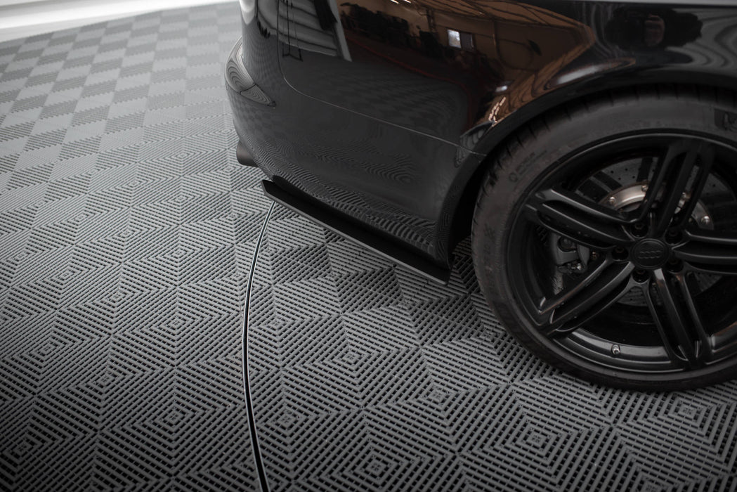 Maxton Design Street Pro Rear Side Splitters Audi RS6 Avant C6