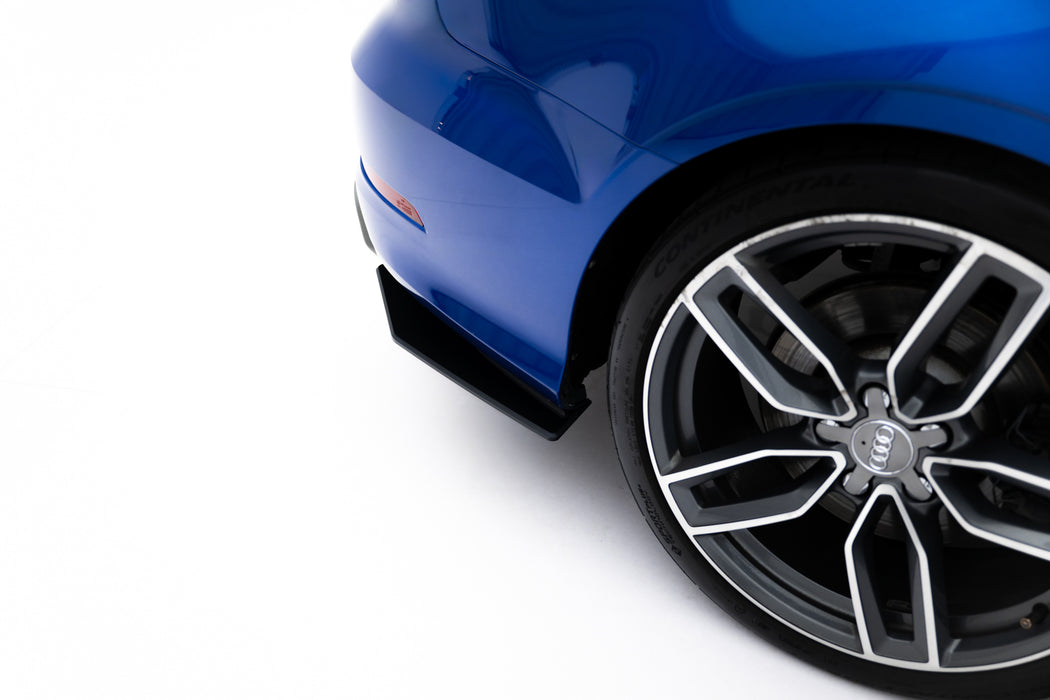 Maxton Design Street Pro Rear Side Splitters  Audi S3 Sedan 8V