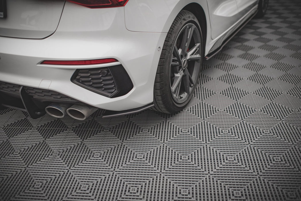 Maxton Design Street Pro Rear Side Splitters Audi S3 Sportback 8Y