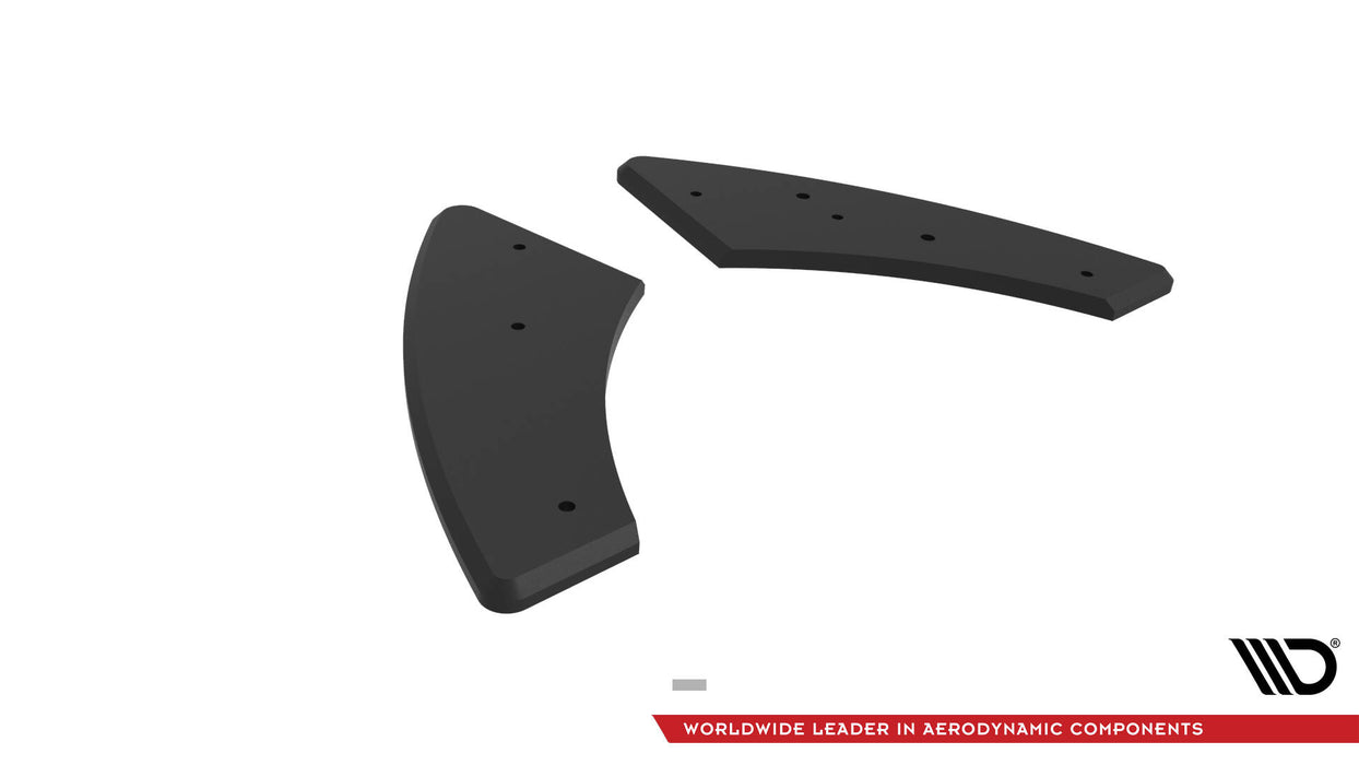 Maxton Design Street Pro Rear Side Splitters  Audi S3 Sportback 8Y Facelift
