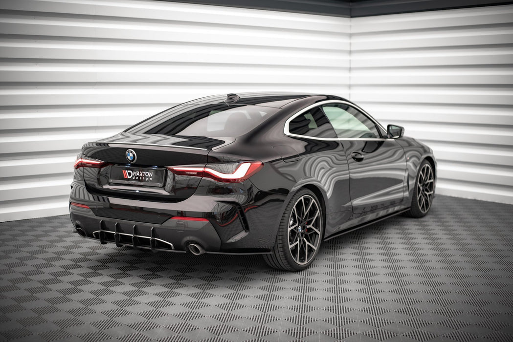 Maxton Design Street Pro Rear Side Splitters BMW 4 M-Pack G22 / G23 / G22 Facelift / G23 Facelift
