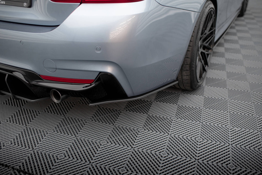 Maxton Design Street Pro Rear Side Splitters BMW 435i Coupe M-Pack F32