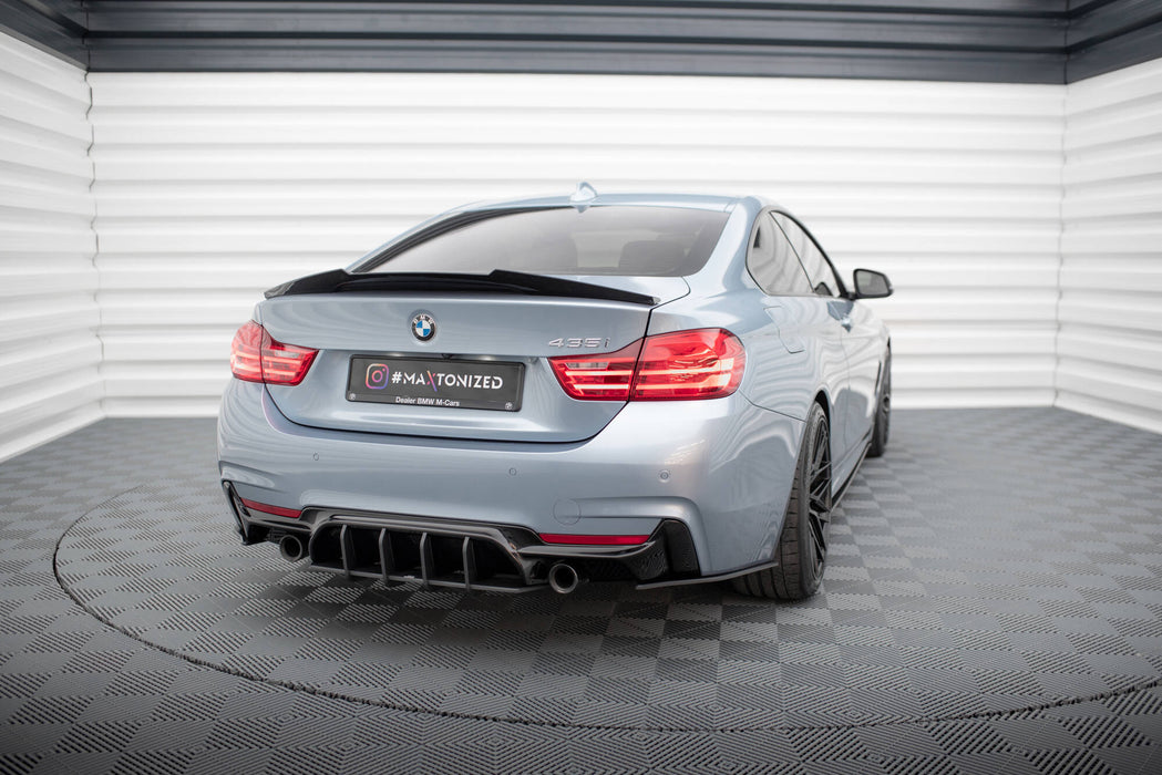 Maxton Design Street Pro Rear Side Splitters BMW 435i Coupe M-Pack F32