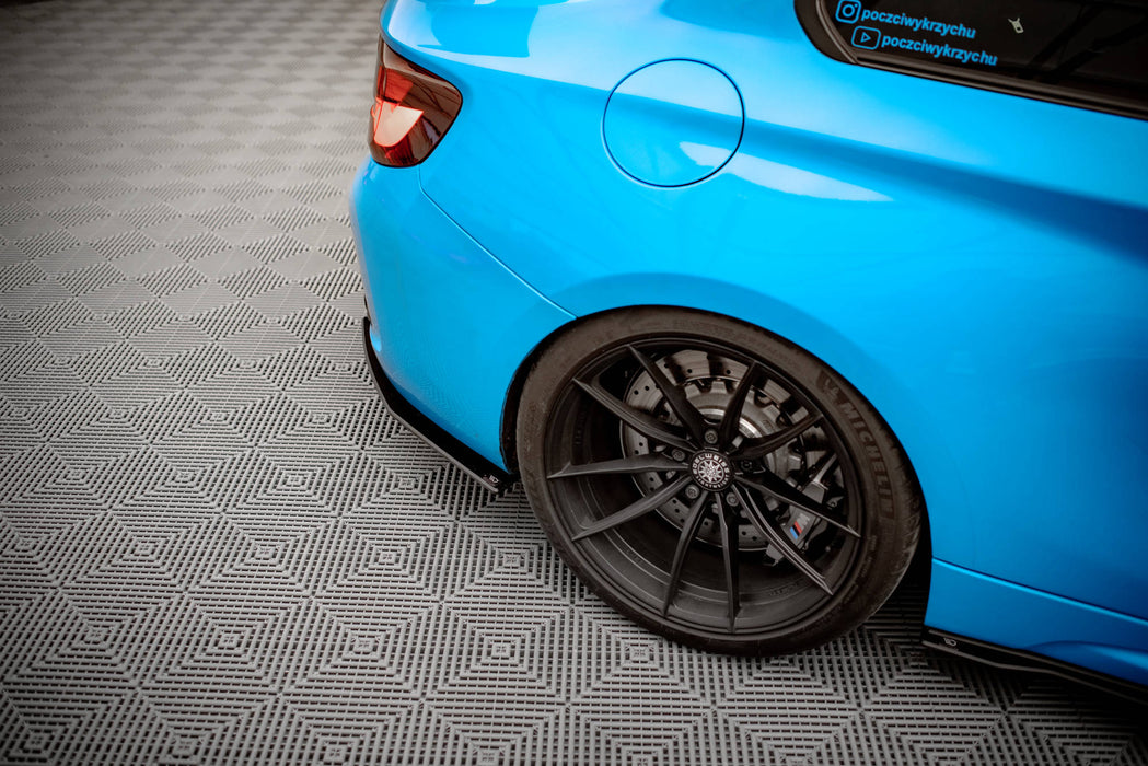 Maxton Design Street Pro Rear Side Splitters BMW M2 F87