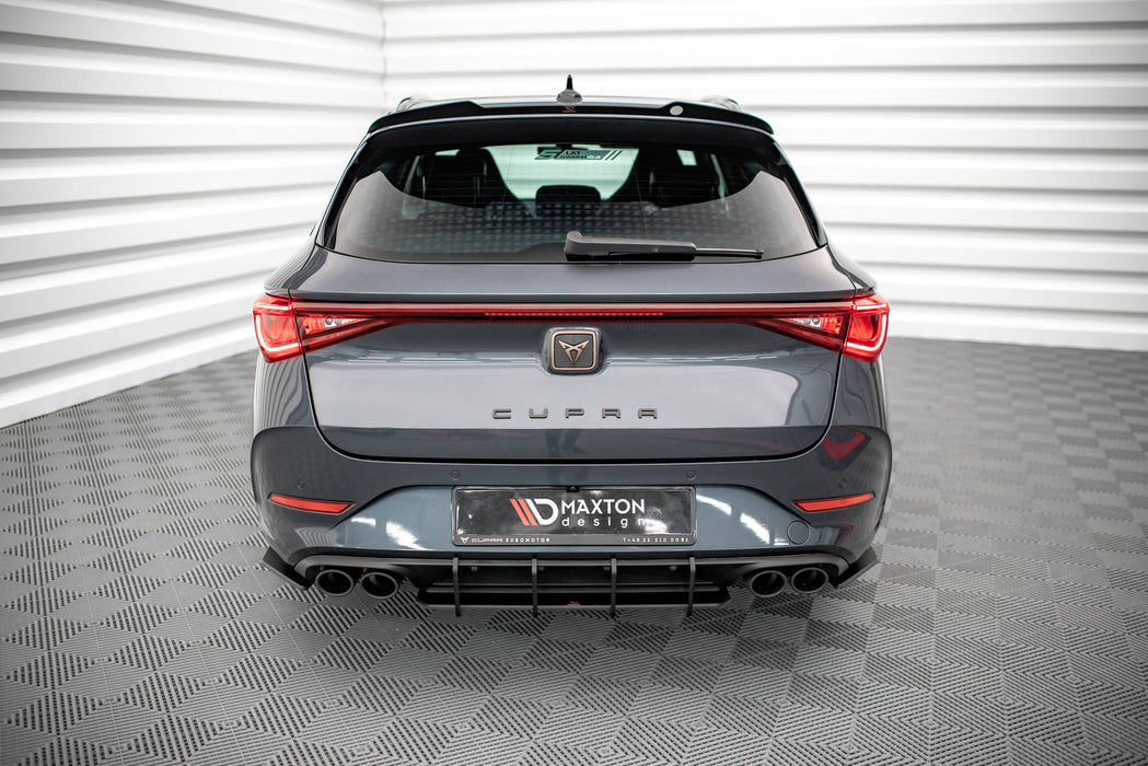 Maxton Design Street Pro Rear Side Splitters Cupra Leon ST Mk1