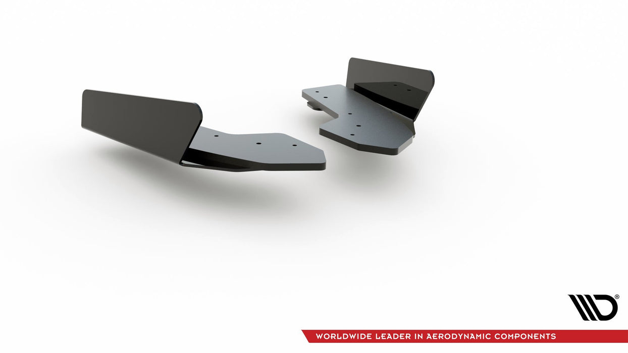 Maxton Design Street Pro Rear Side Splitters + Flaps Audi RS3 8V Sportback