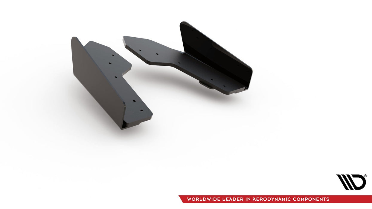 Maxton Design Street Pro Rear Side Splitters + Flaps Audi RS3 8V Sportback