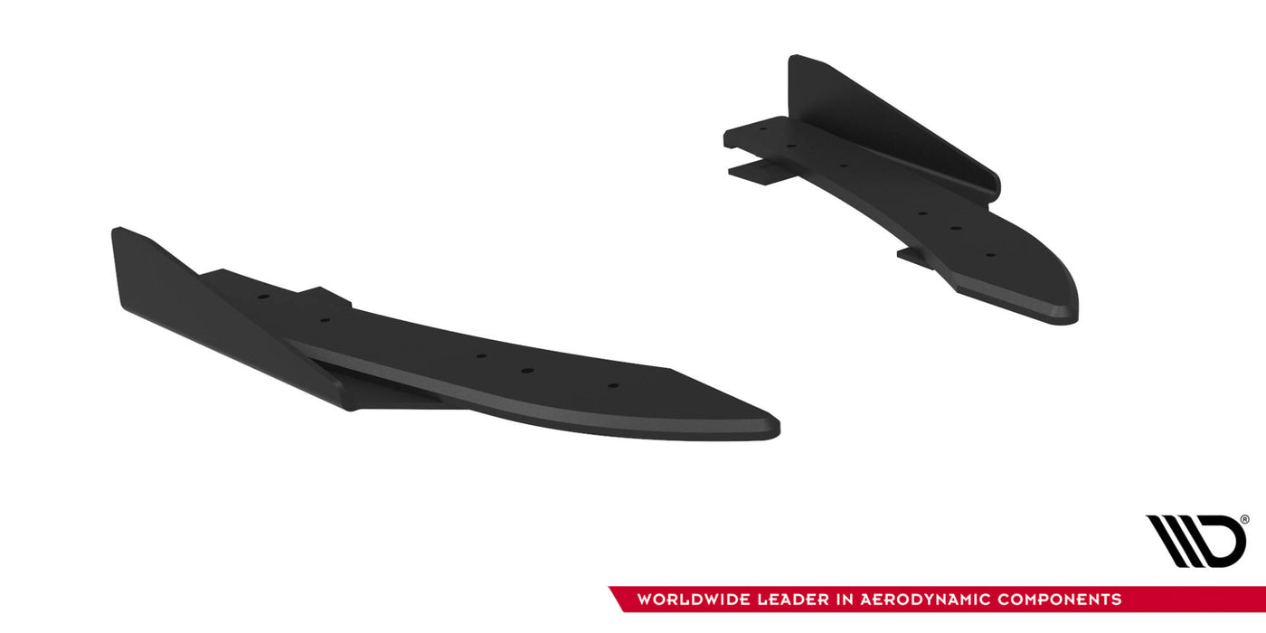 Maxton Design Street Pro Rear Side Splitters + Flaps Audi RS5 Sportback F5