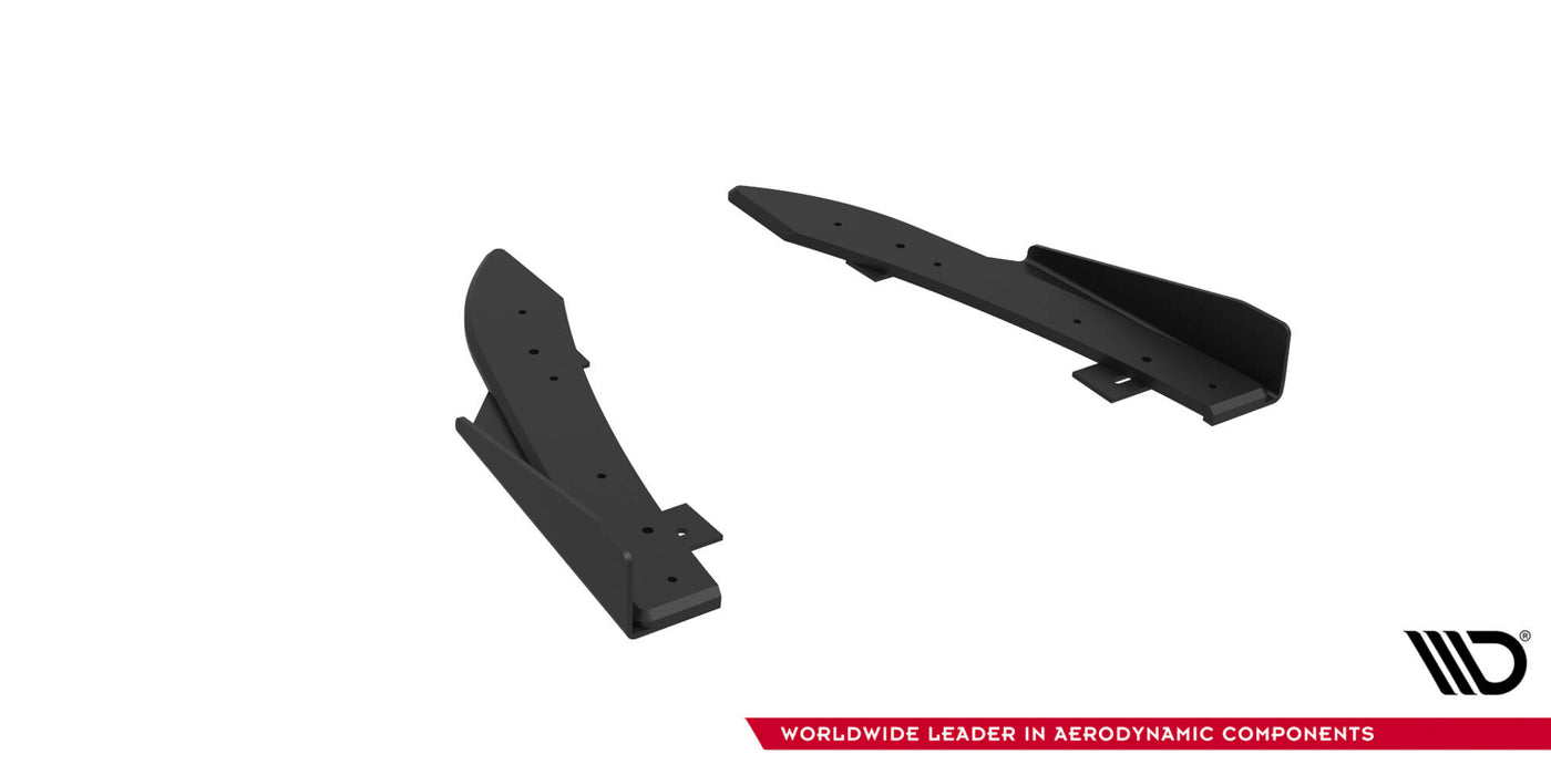 Maxton Design Street Pro Rear Side Splitters + Flaps Audi RS5 Sportback F5