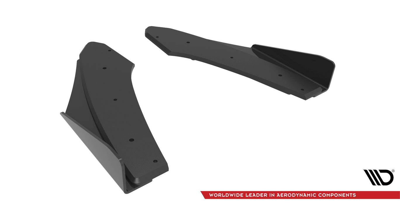 Maxton Design Street Pro Rear Side Splitters + Flaps Audi S3 Sedan 8Y