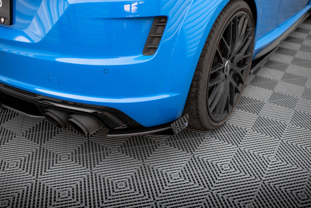 Maxton Design Street Pro Rear Side Splitters + Flaps Audi TT S 8S Facelift