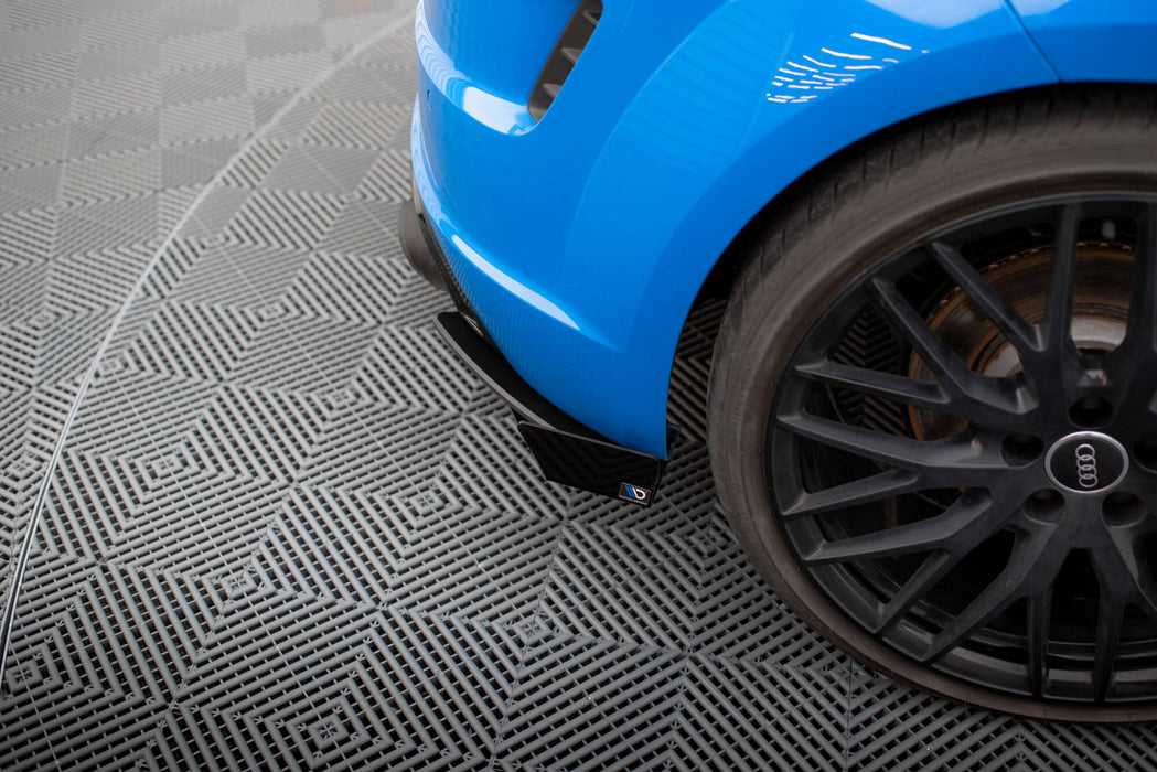 Maxton Design Street Pro Rear Side Splitters + Flaps Audi TT S 8S Facelift