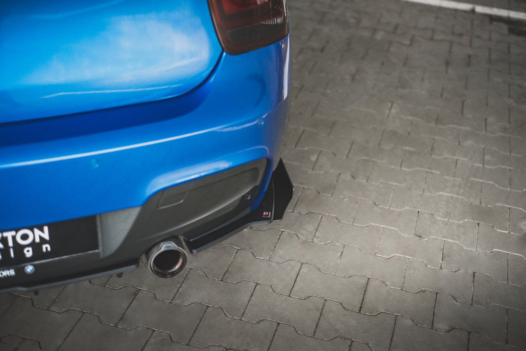 Maxton Design Street Pro Rear Side Splitters + Flaps BMW M135i F20
