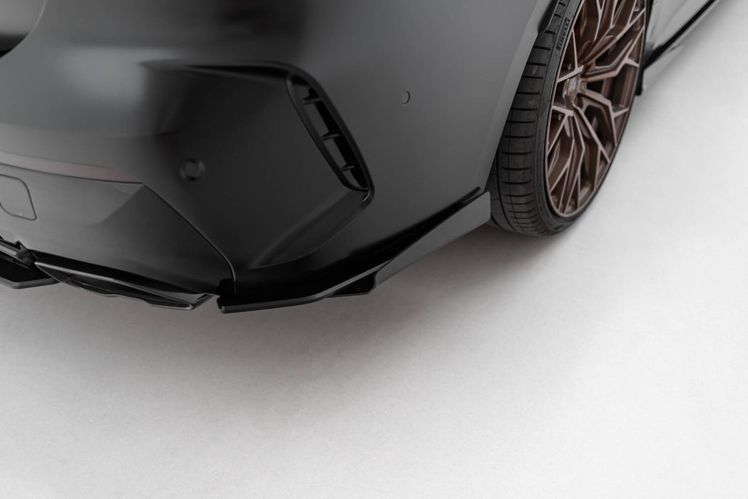 Maxton Design Street Pro Rear Side Splitters + Flaps BMW M440i  G22 / G23 / G22 Facelift / G23 Facelift