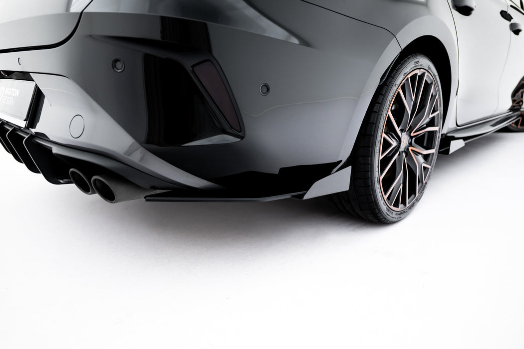 Street Pro Rear Side Splitters + Flaps Cupra Leon ST Mk1 Facelift