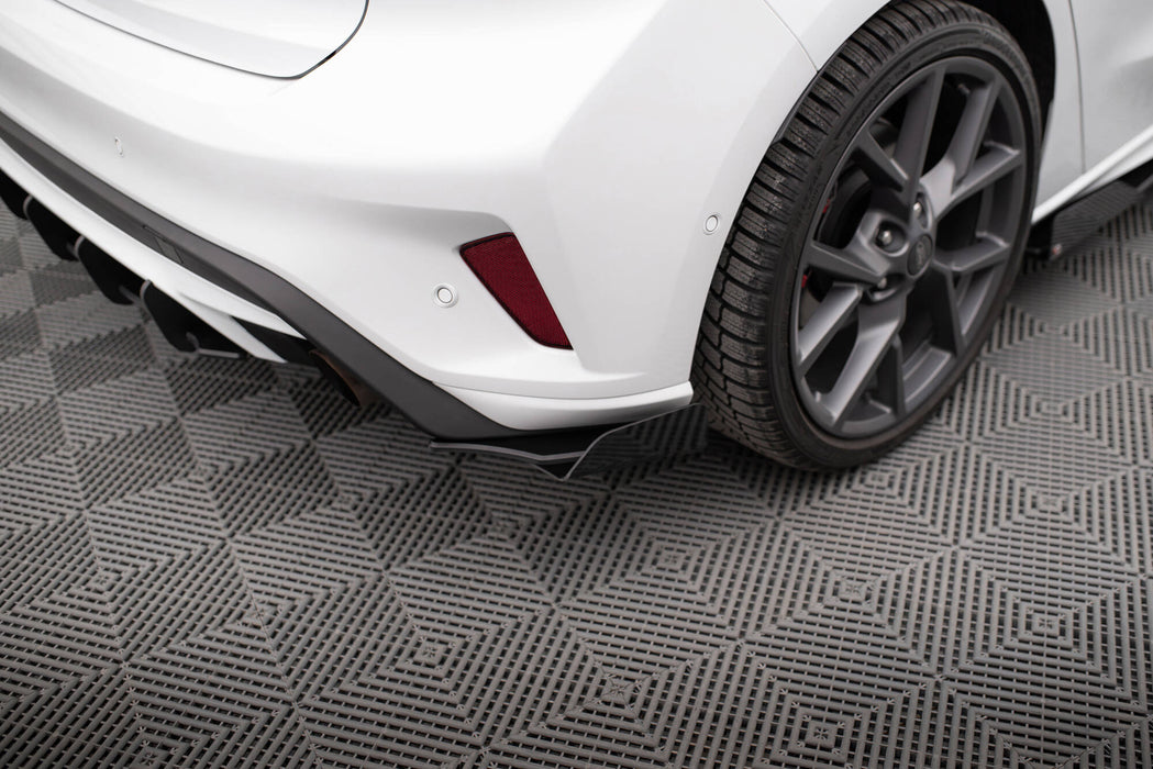 Maxton Design Street Pro Rear Side Splitters + Flaps Ford Focus ST Mk4