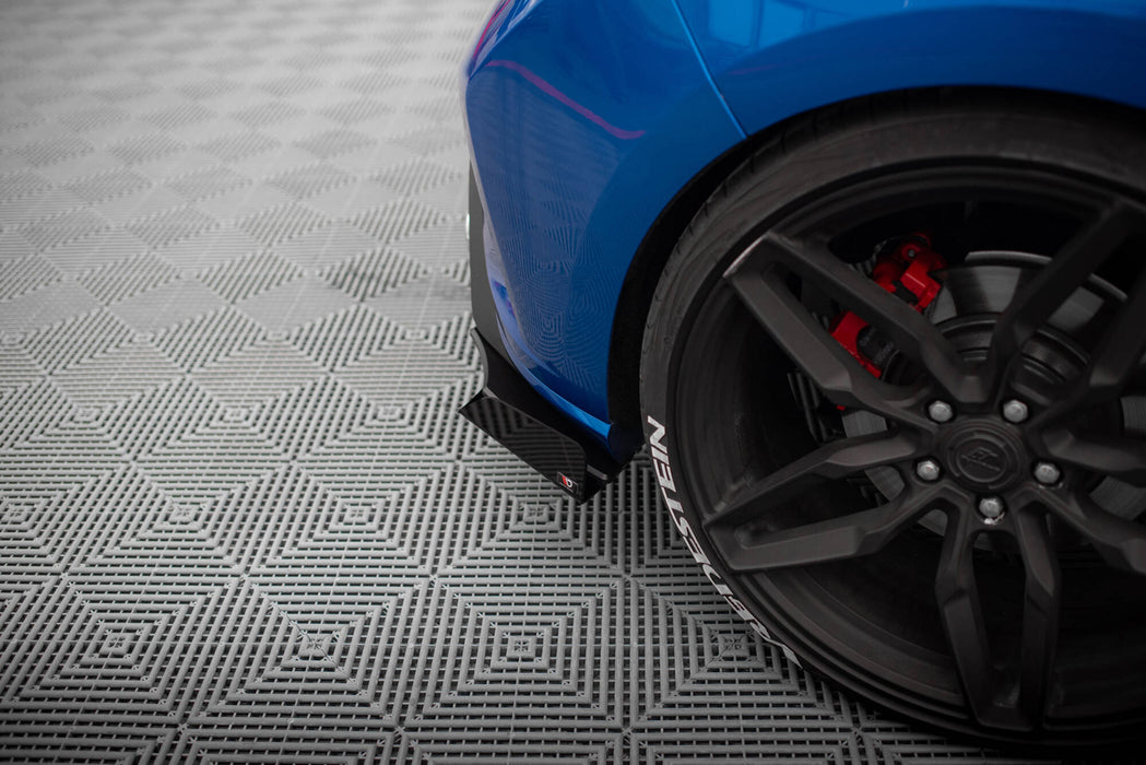 Maxton Design Street Pro Rear Side Splitters + Flaps Ford Focus ST Mk4