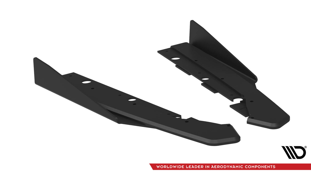 Maxton Design Street Pro Rear Side Splitters + Flaps Kia Proceed GT Mk1 Facelift