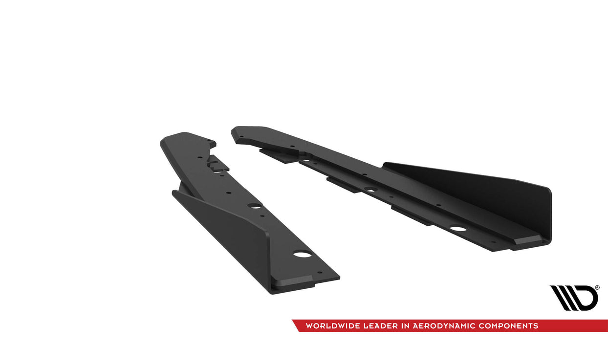 Maxton Design Street Pro Rear Side Splitters + Flaps Kia Proceed GT Mk1 Facelift