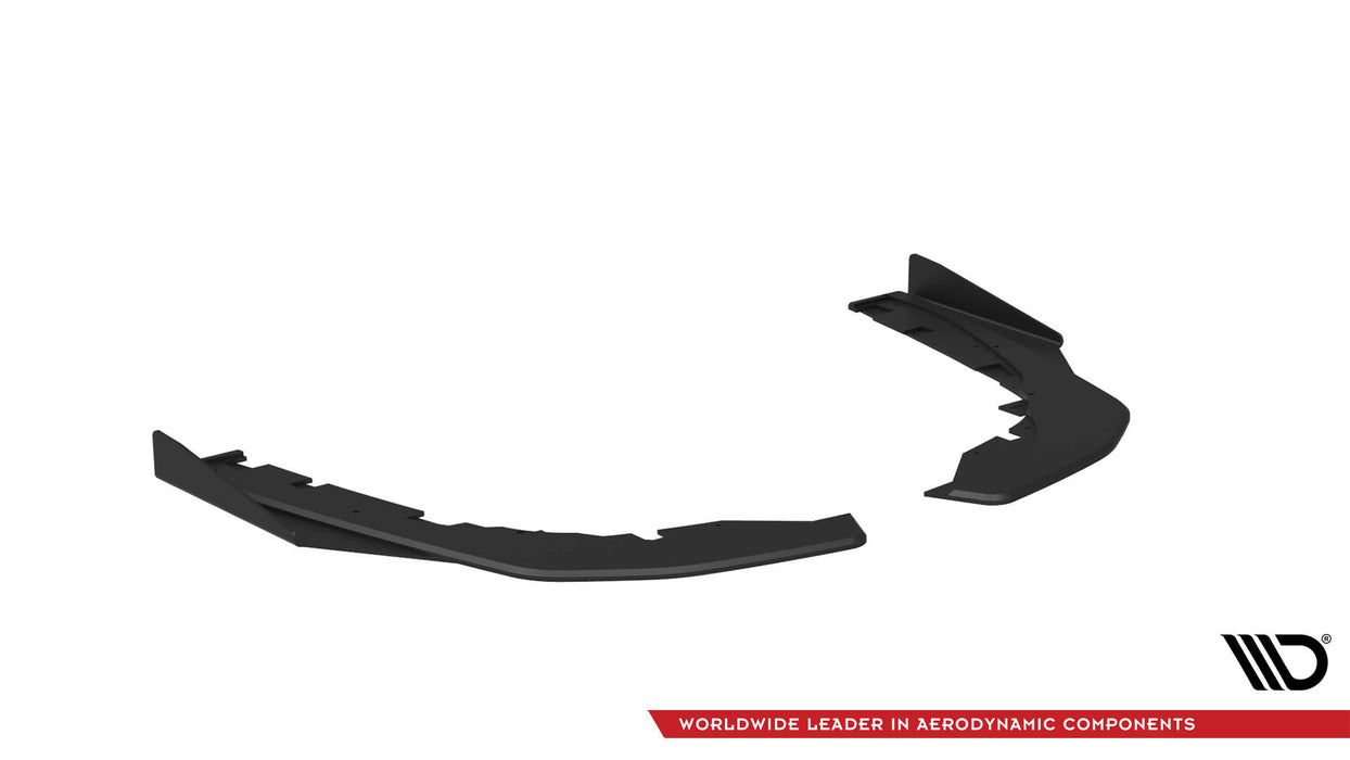 Maxton Design Street Pro Rear Side Splitters + Flaps Kia Stinger GT / GT-Line  Mk1