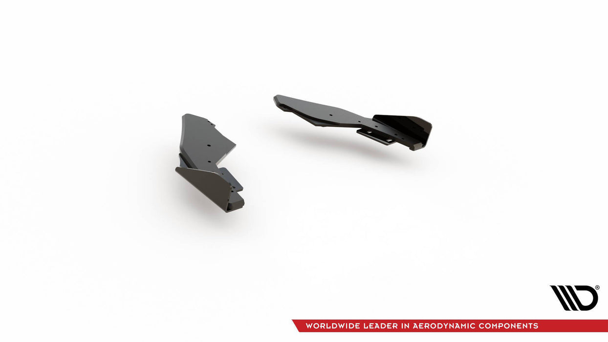 Maxton Design Street Pro Rear Side Splitters + Flaps Volkswagen Golf GTI / GTE / R-Line Mk8
