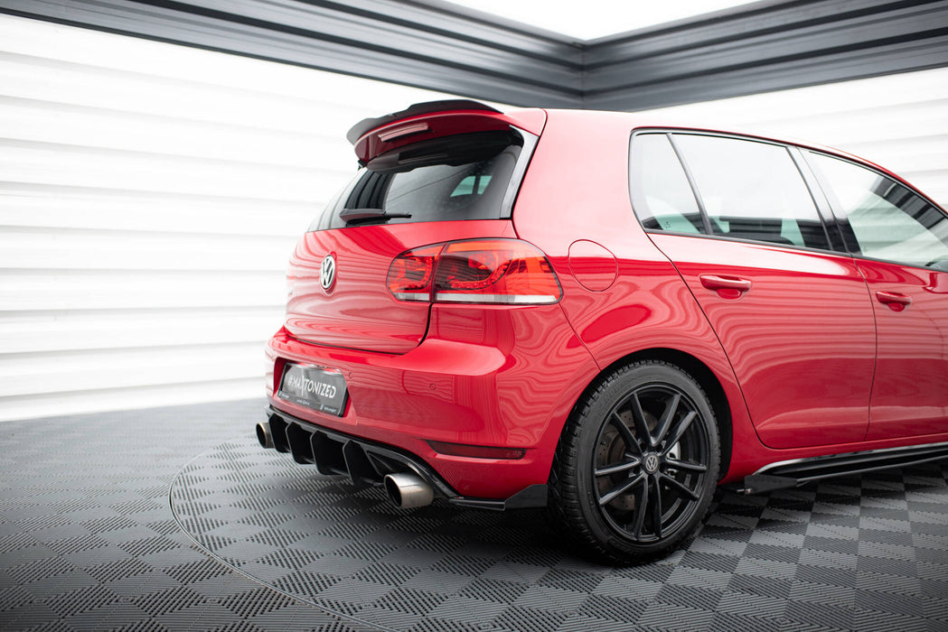 Maxton Design Street Pro Rear Side Splitters + Flaps Volkswagen Golf GTI Mk6