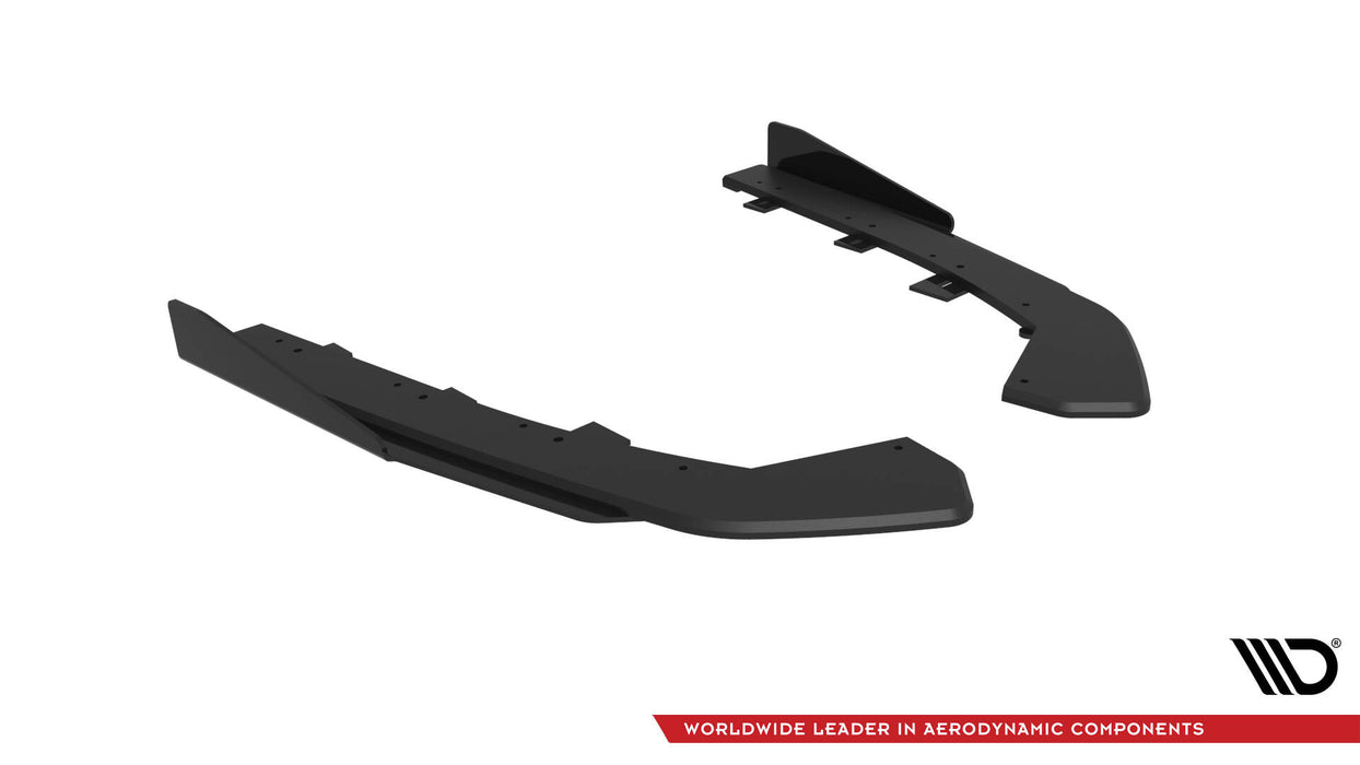 Maxton Design Street Pro Rear Side Splitters + Flaps Volkswagen Jetta GLI Mk7