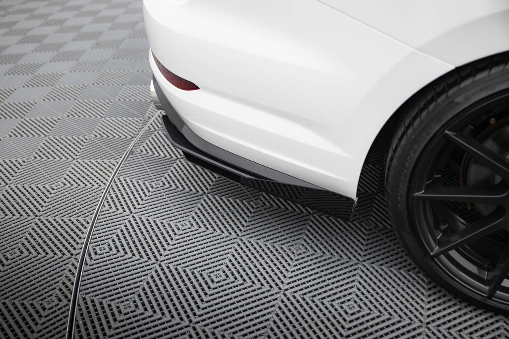 Maxton Design Street Pro Rear Side Splitters + Flaps Volkswagen Jetta GLI Mk7