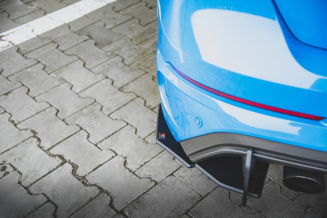 Maxton Design Street Pro Rear Side Splitters Ford Focus RS Mk3