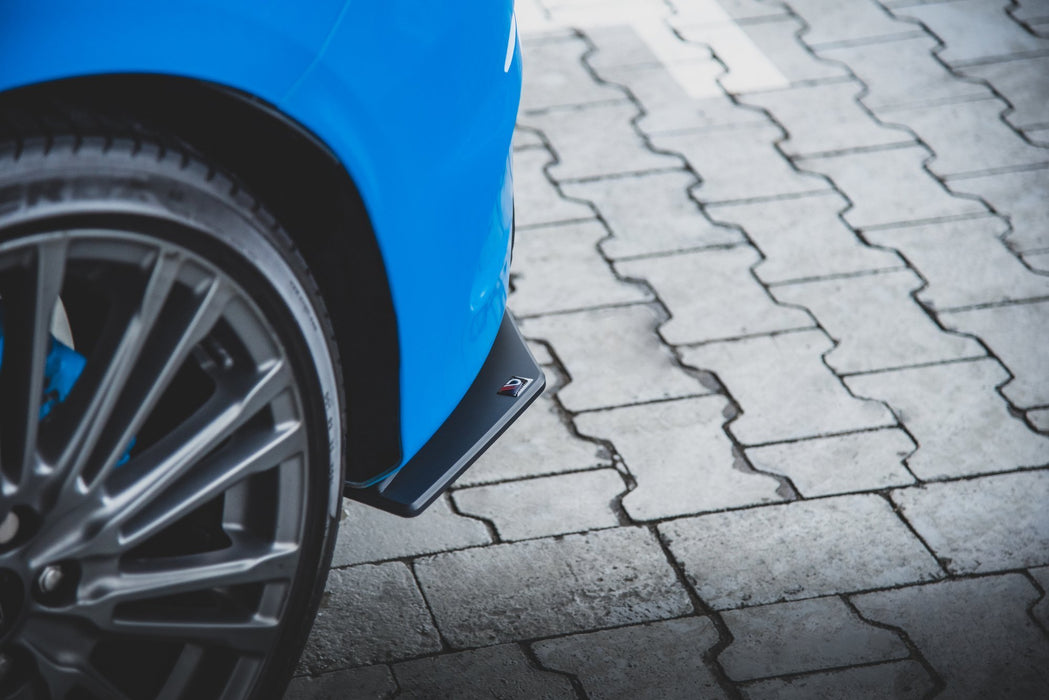 Maxton Design Street Pro Rear Side Splitters Ford Focus RS Mk3