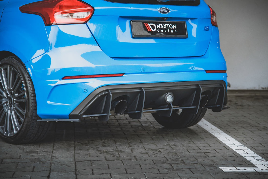 Maxton Design Street Pro Rear Side Splitters Ford Focus RS Mk3