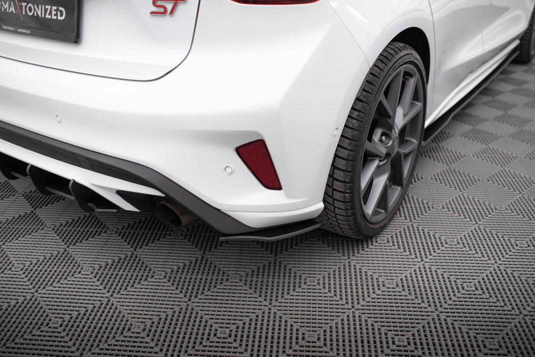 Maxton Design Street Pro Rear Side Splitters Ford Focus ST Mk4