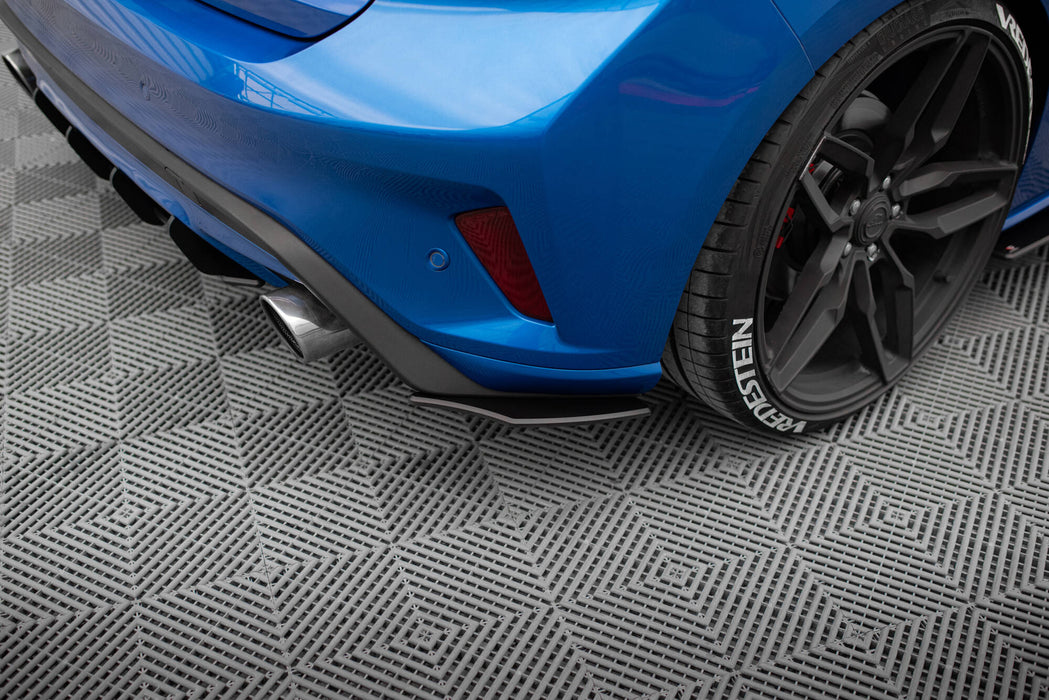 Maxton Design Street Pro Rear Side Splitters Ford Focus ST Mk4