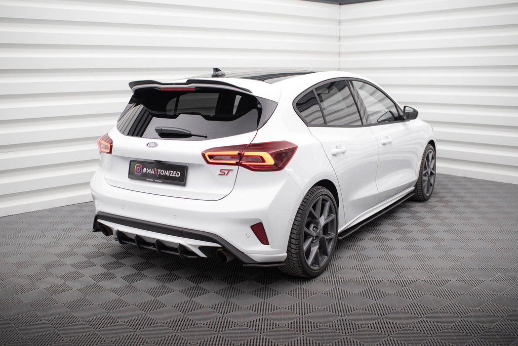 Maxton Design Street Pro Rear Side Splitters Ford Focus ST Mk4