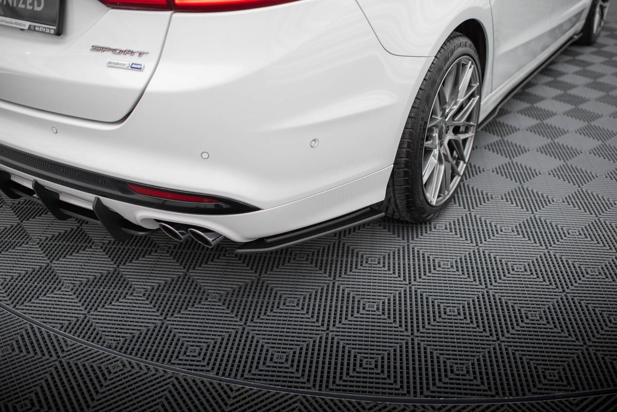 Maxton Design Street Pro Rear Side Splitters Ford Mondeo Sport Mk5 Fac ...