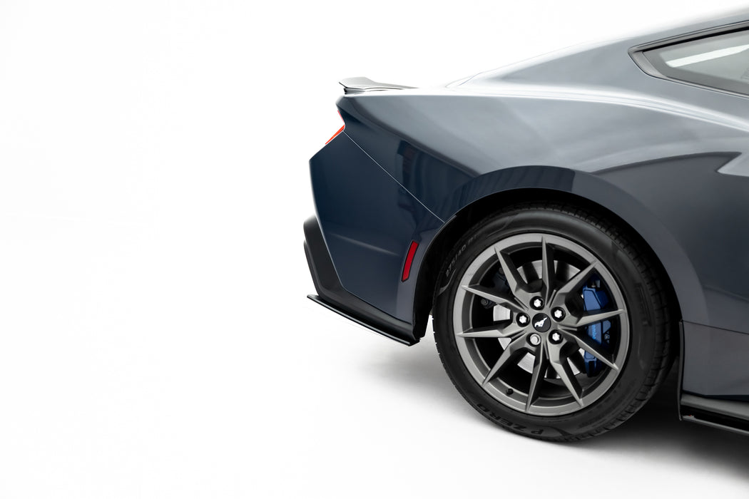 Street Pro Rear Side Splitters Ford Mustang Dark Horse Mk7