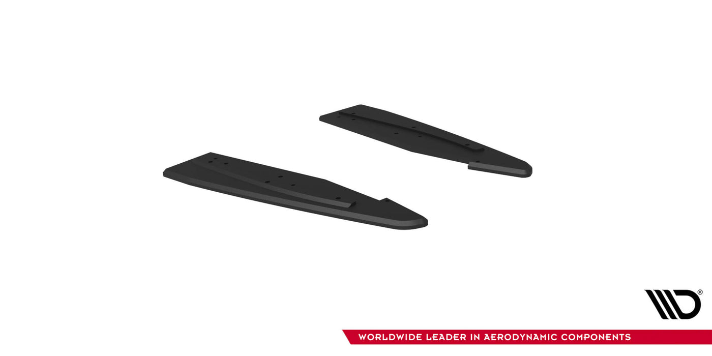 Maxton Design Street Pro Rear Side Splitters  Ford Mustang GT Mk6