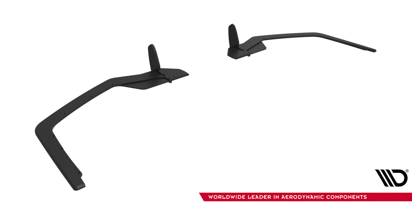 Maxton Design Street Pro Rear Side Splitters Honda Civic Sport Mk 10