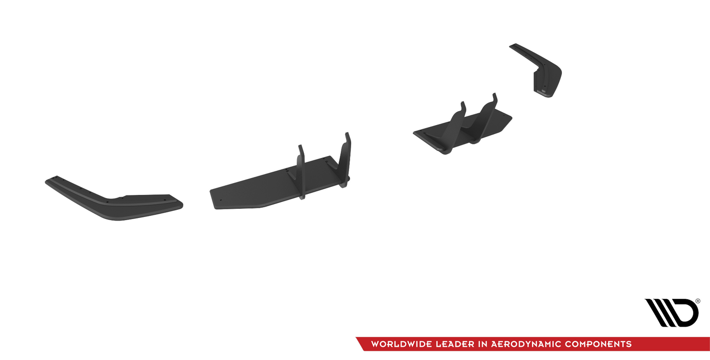 Maxton Design Street Pro Rear Side Splitters Honda Civic Type-R Mk 11