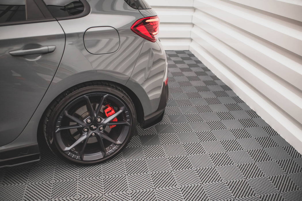 Maxton Design Street Pro Rear Side Splitters Hyundai I30 N Hatchback Mk3 Facelift