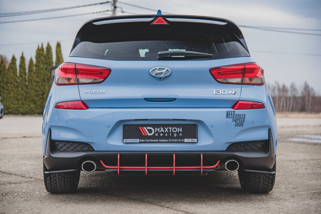 Maxton Design Street Pro Rear Side Splitters Hyundai I30 N Mk3 Hatchback